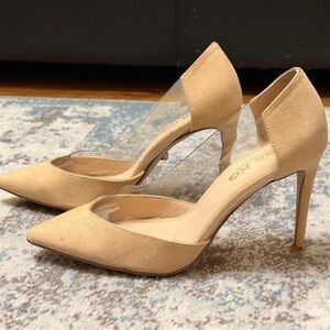 Kurt Geiger Beige Pointed Heels